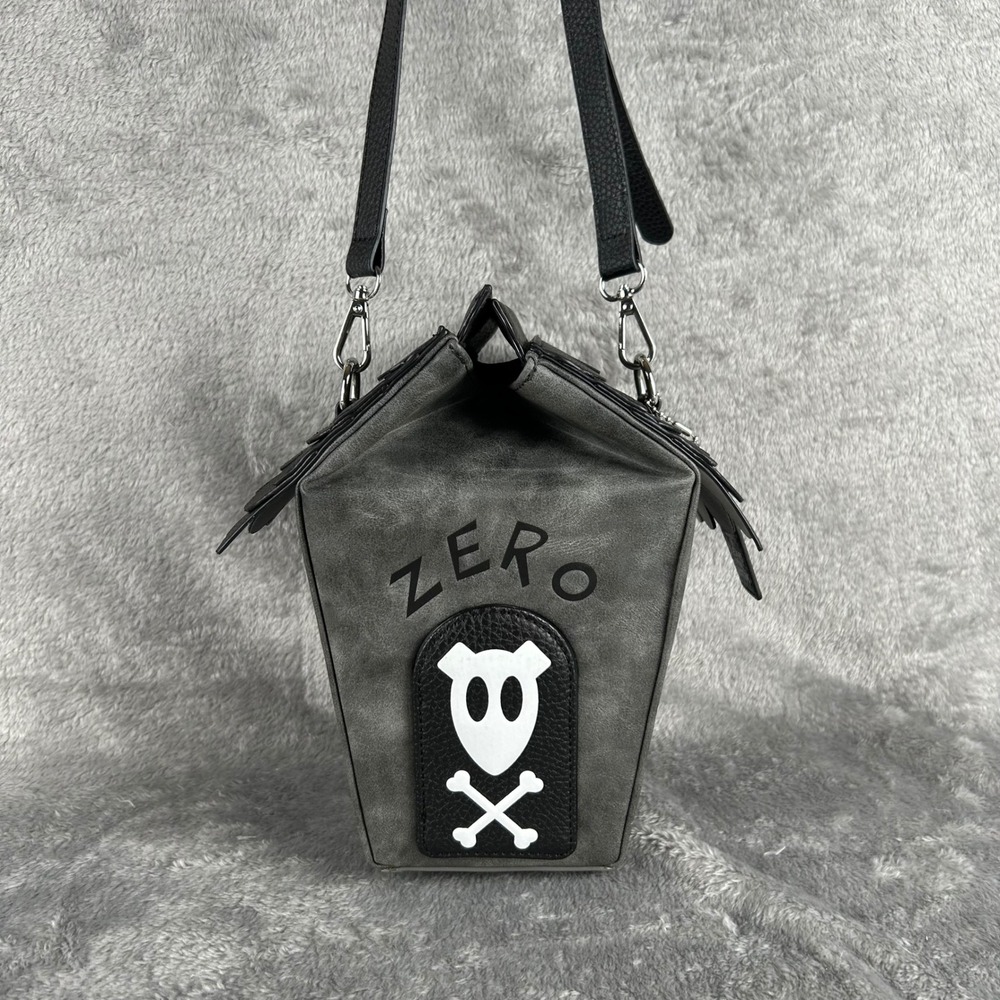 Bioworld Disney Nightmare Before Christmas Zero Doghouse Crossbody Bag Grey